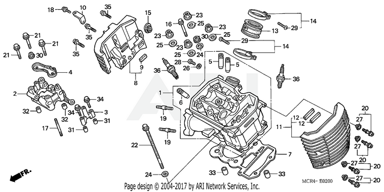 CYLINDER HEAD (FR.)