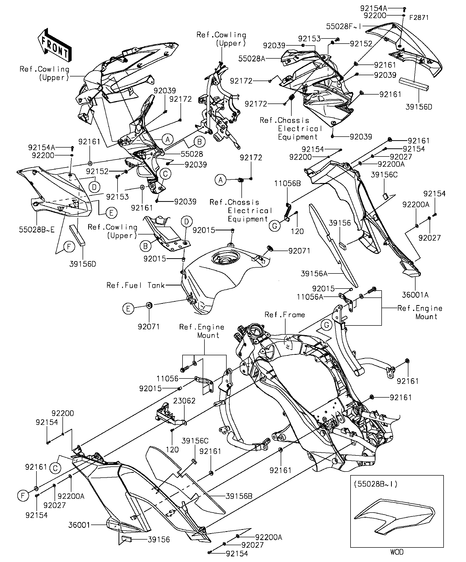 Cowling(Center)