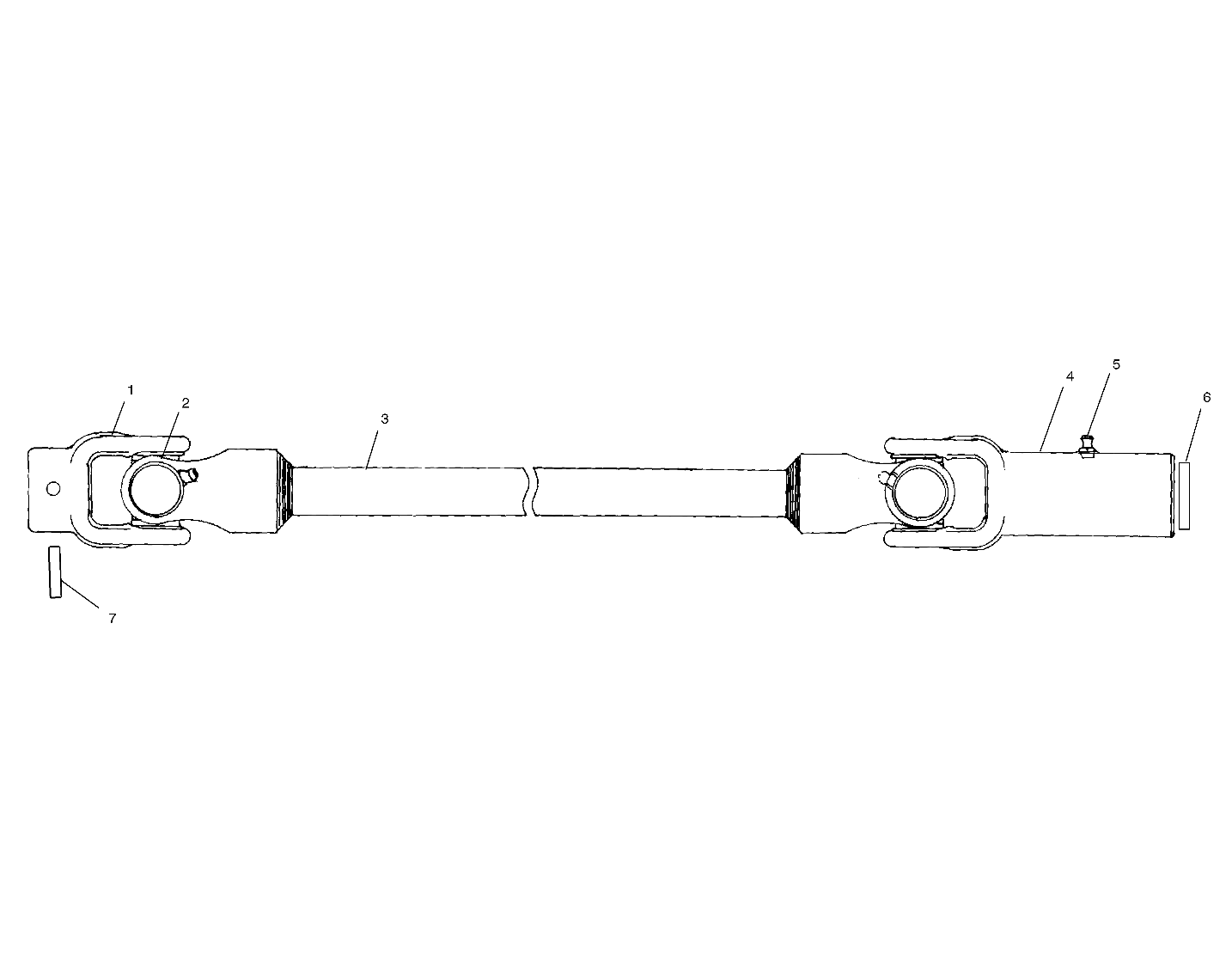 PROP SHAFT - A00CD50AA (4954885488B004)