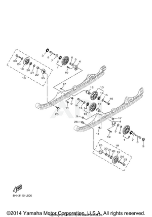 ALTERNATE TRACK SUSPENSION