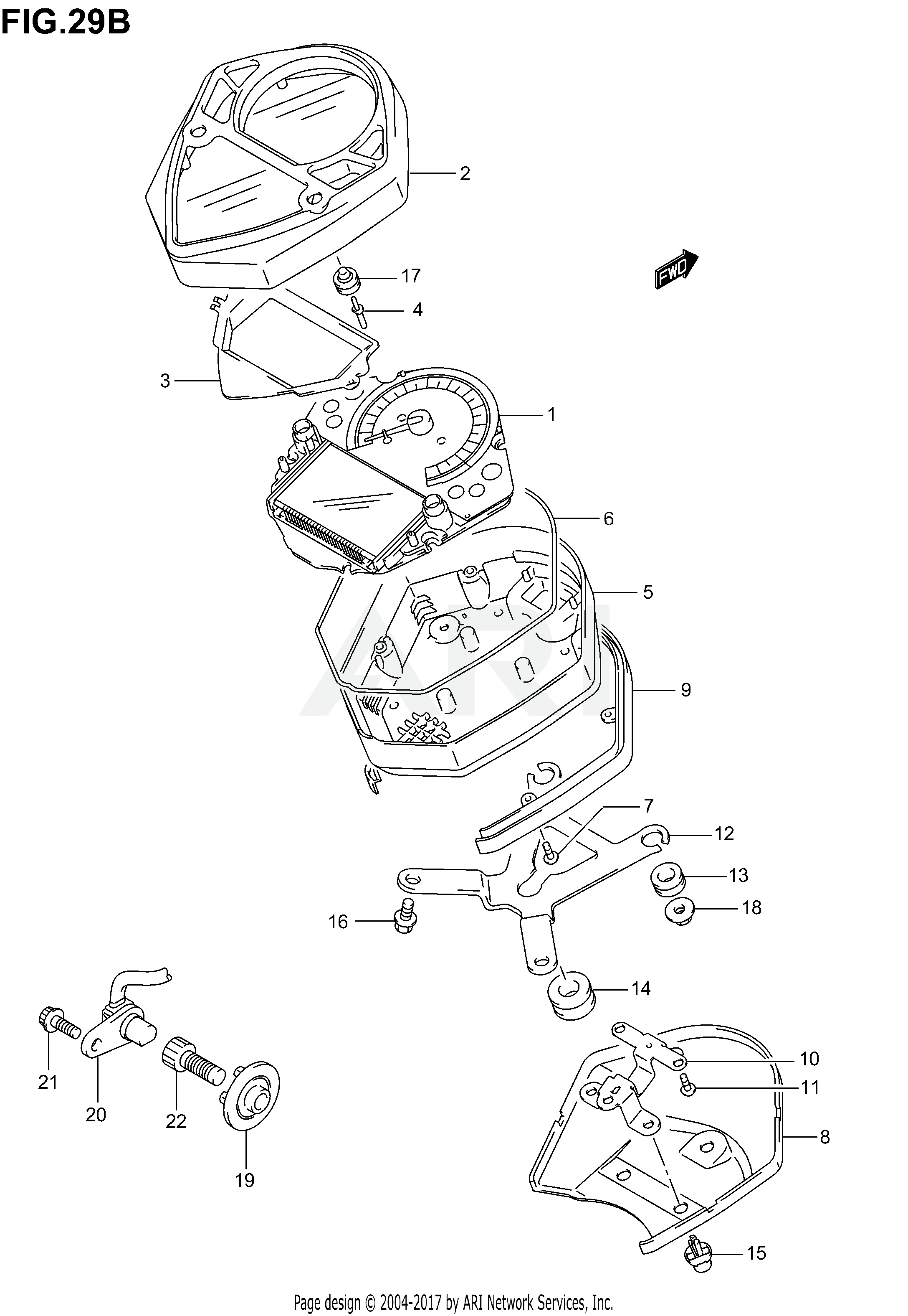 SPEEDOMETER (SV1000K3)