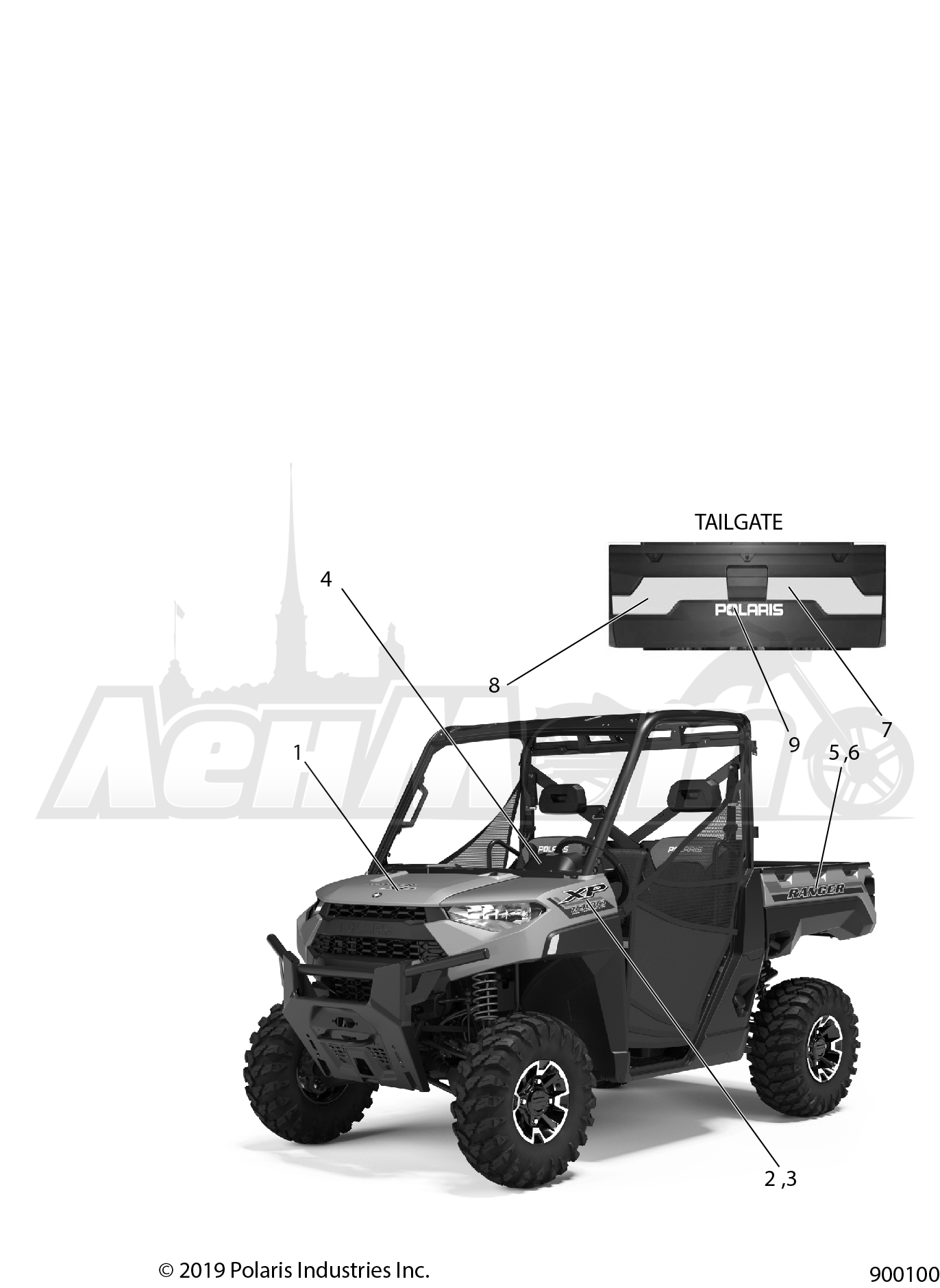 RANGER 1000 BC FACTORY CHOICE 49S & 50S (R20RRB99A/B)