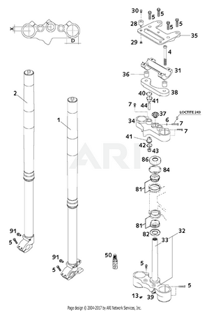 Front Fork WP USD 48