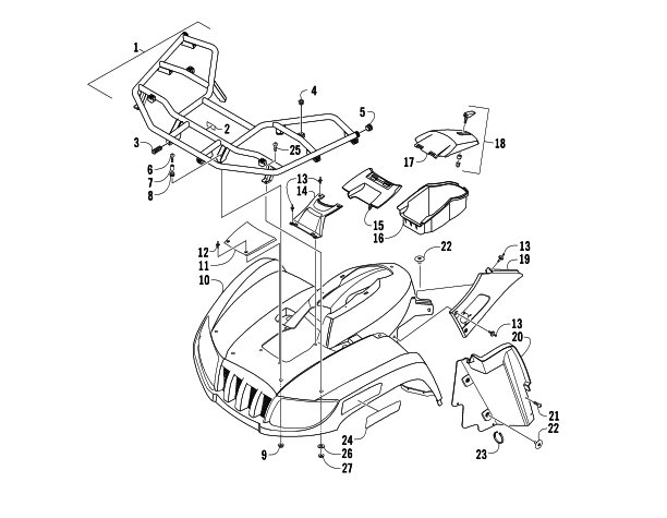 FRONT BODY PANEL ASSEMBLY