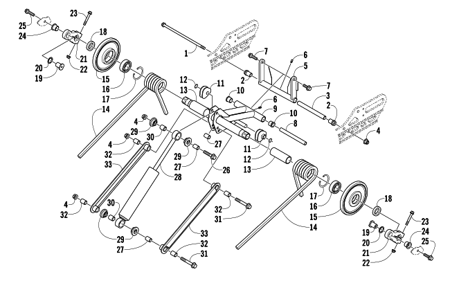 REAR SUSPENSION REAR ARM ASSEMBLY