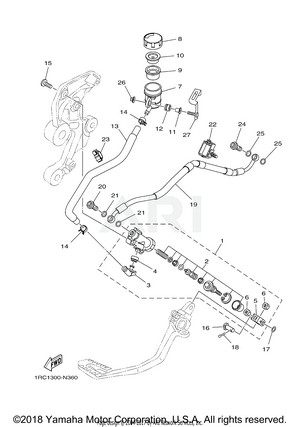 REAR MASTER CYLINDER