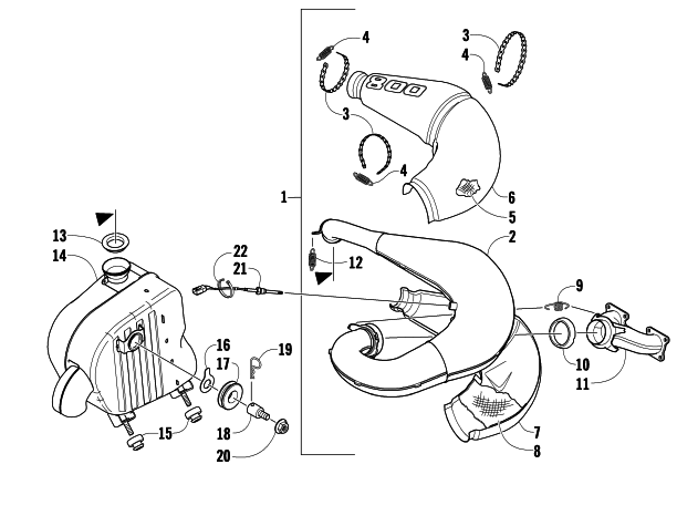 EXHAUST ASSEMBLY