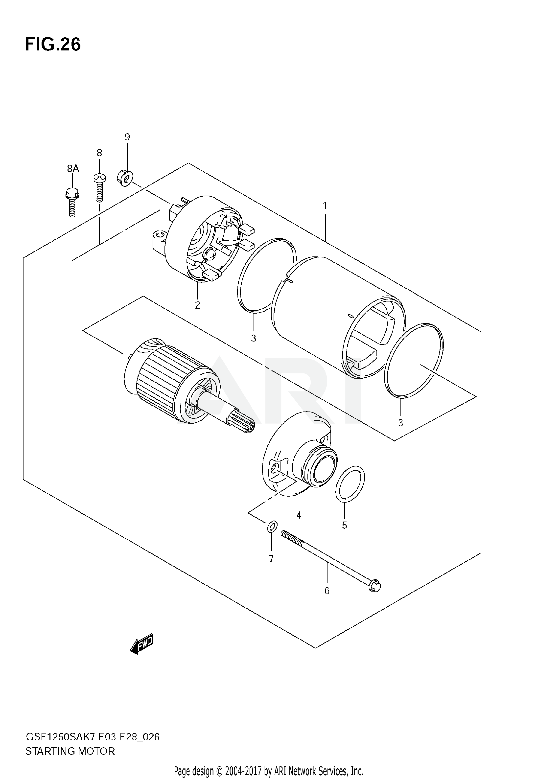 STARTING MOTOR