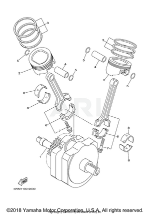 CRANKSHAFT PISTON