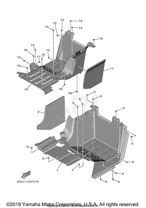 STAND FOOTREST 2