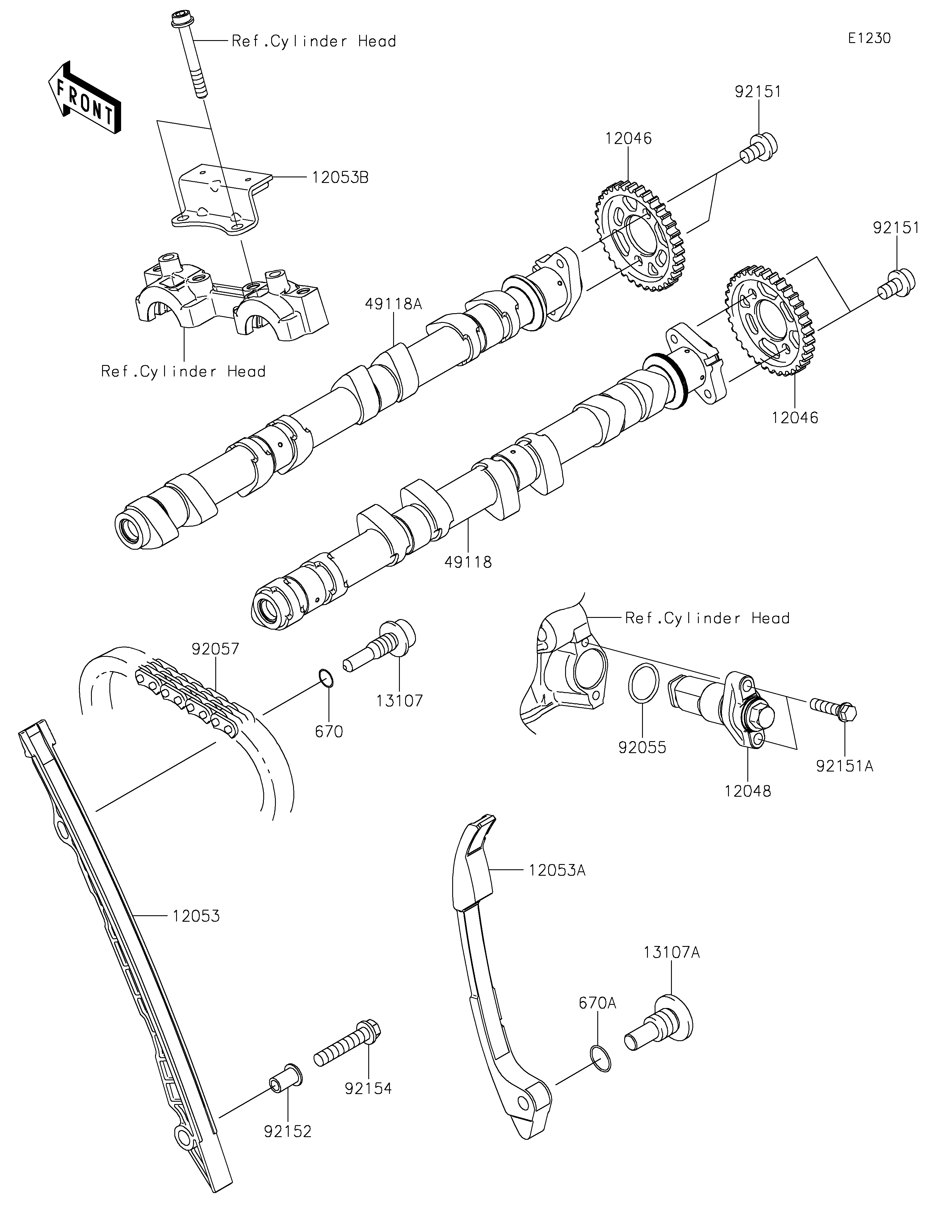 Camshaft(s)/Tensioner