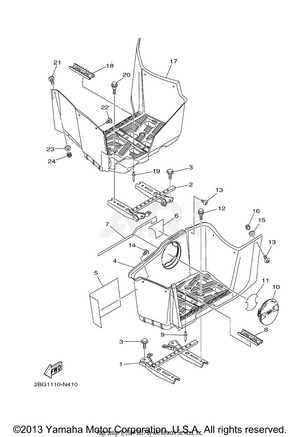 STAND FOOTREST