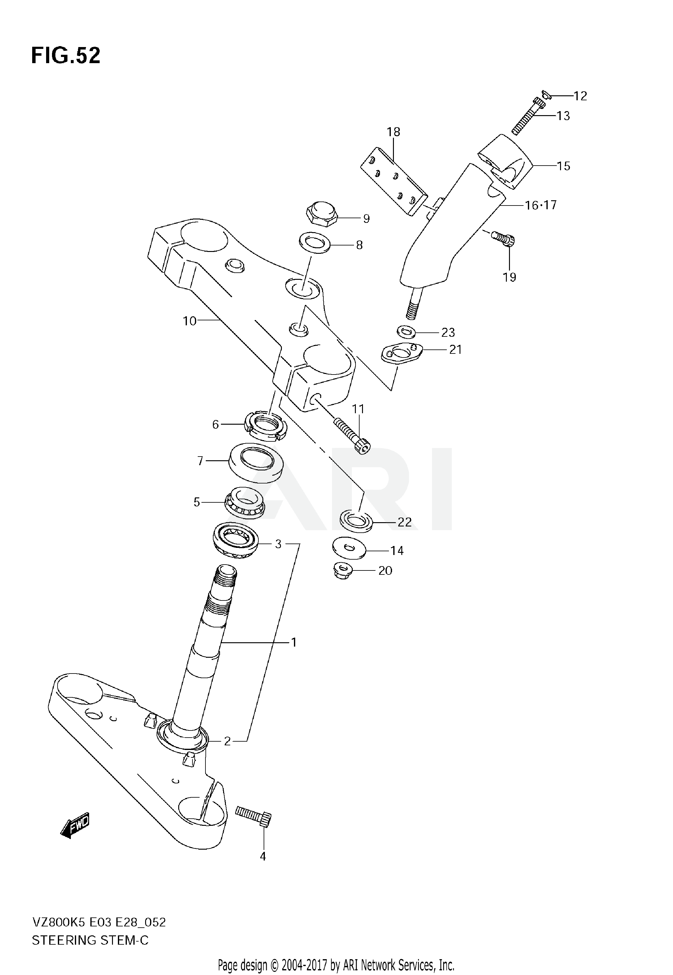 STEERING STEM