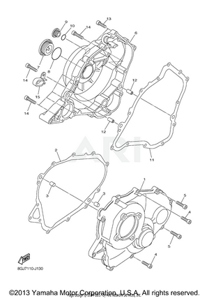 CRANKCASE COVER 1