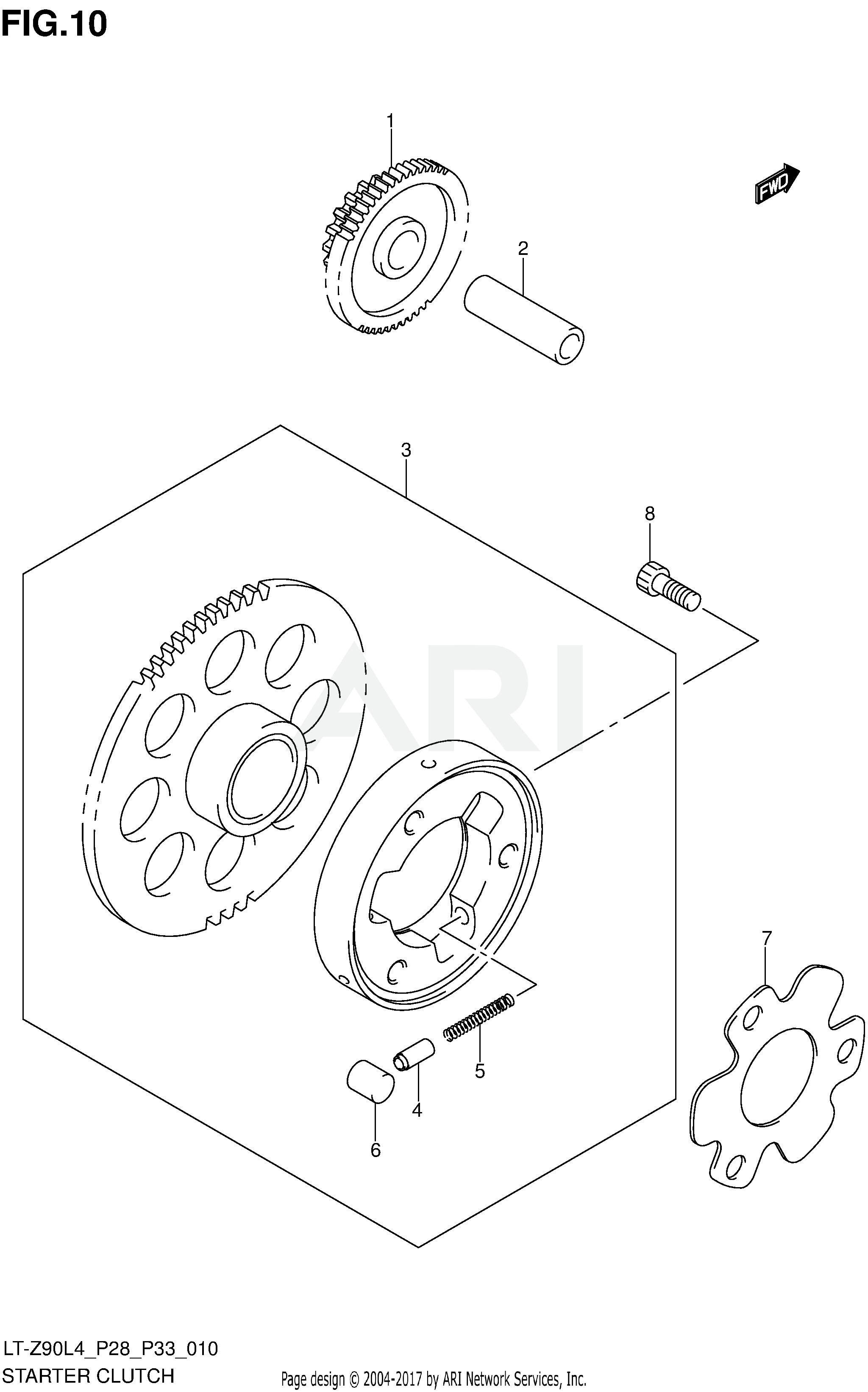 STARTER CLUTCH