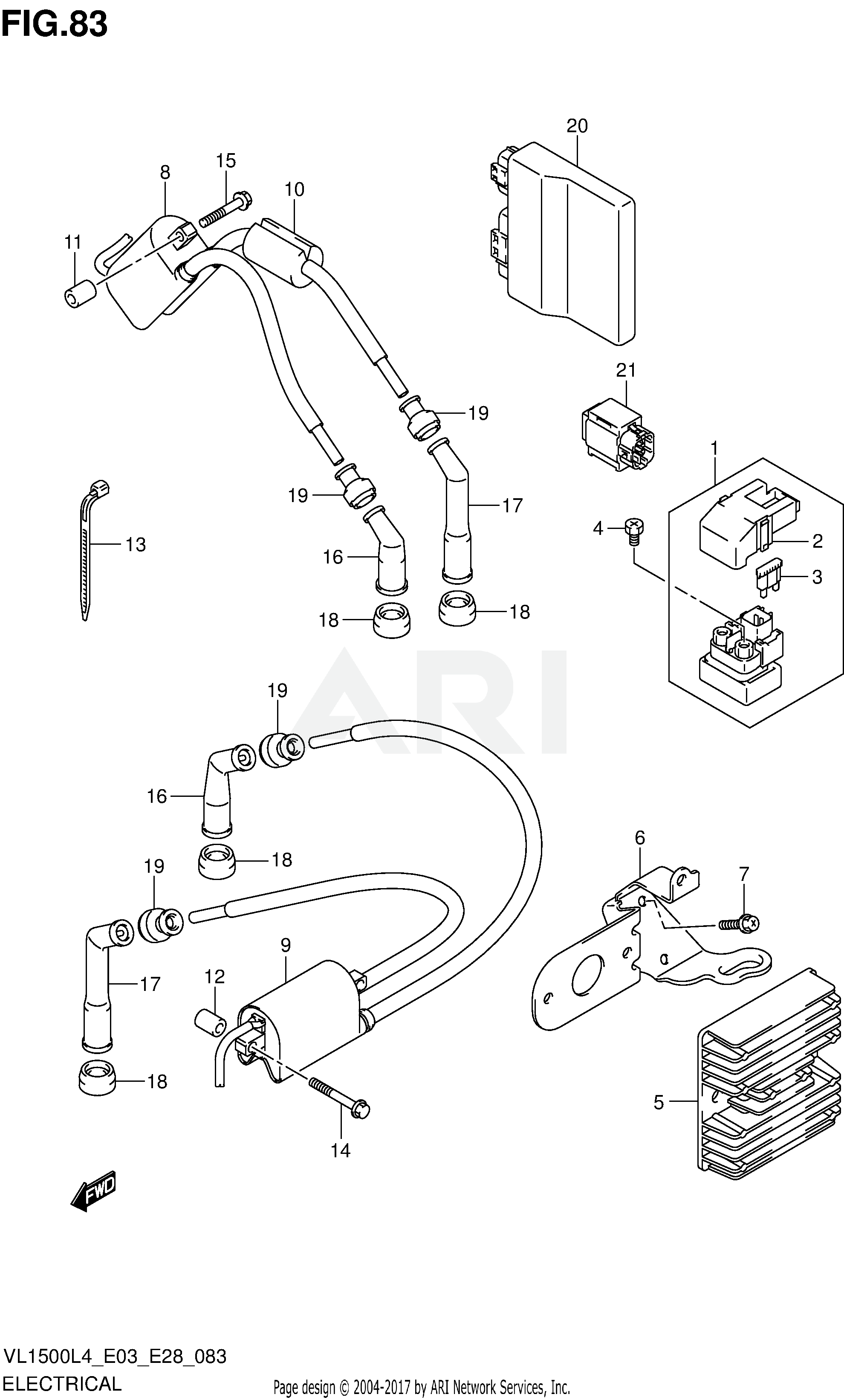 ELECTRICAL (VL1500BL4 E33)