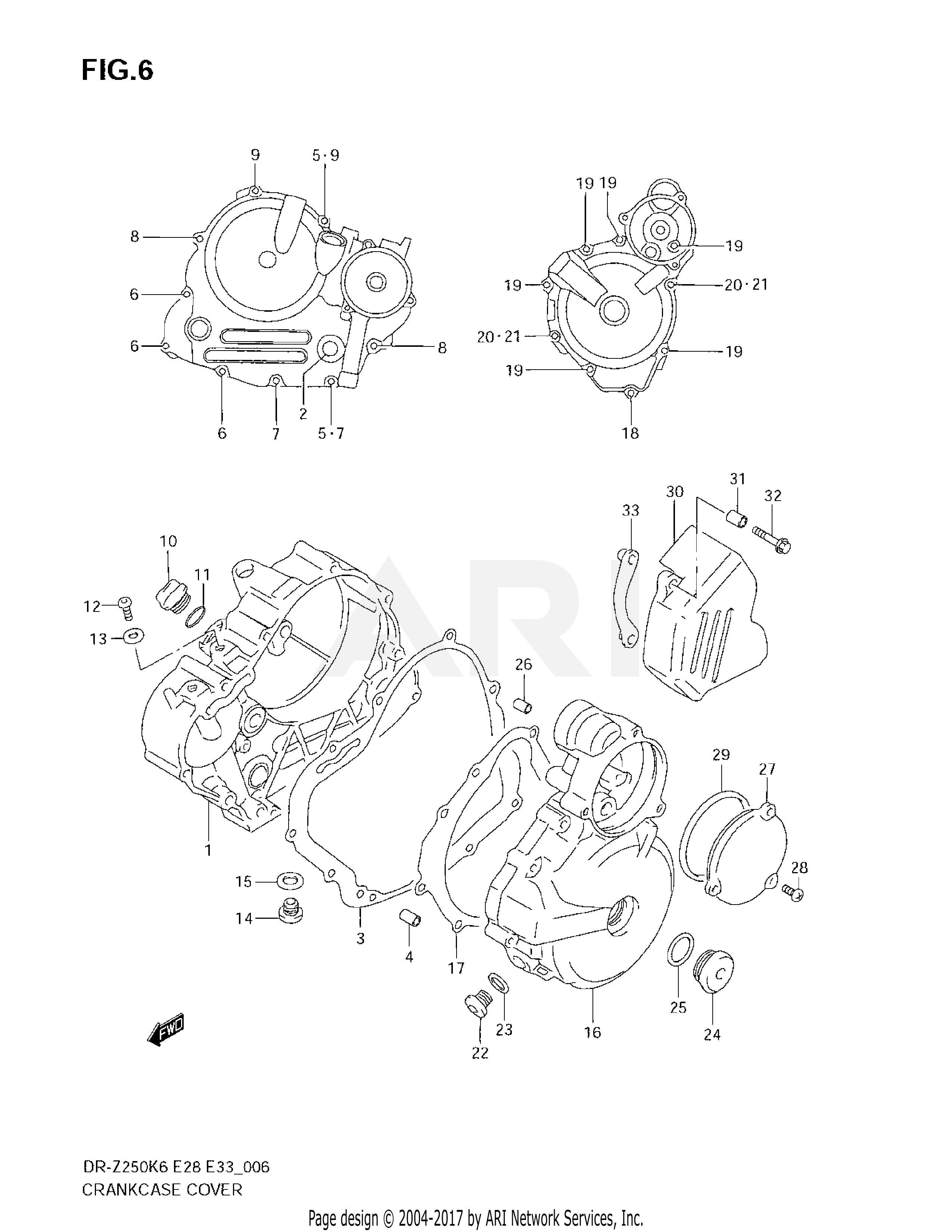 CRANKCASE COVER