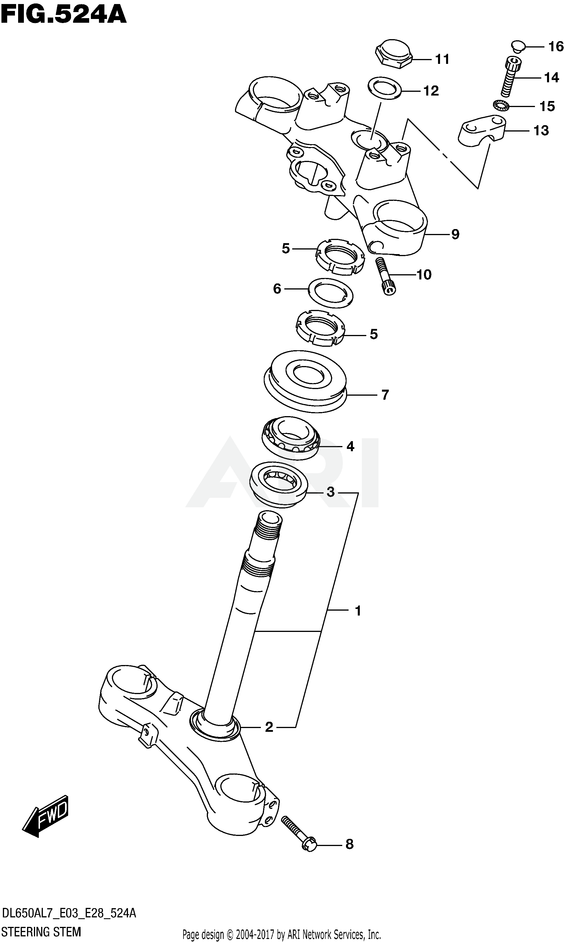 STEERING STEM