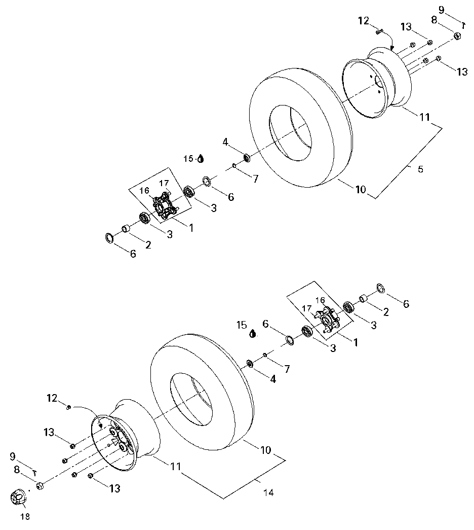 Drive System, Front