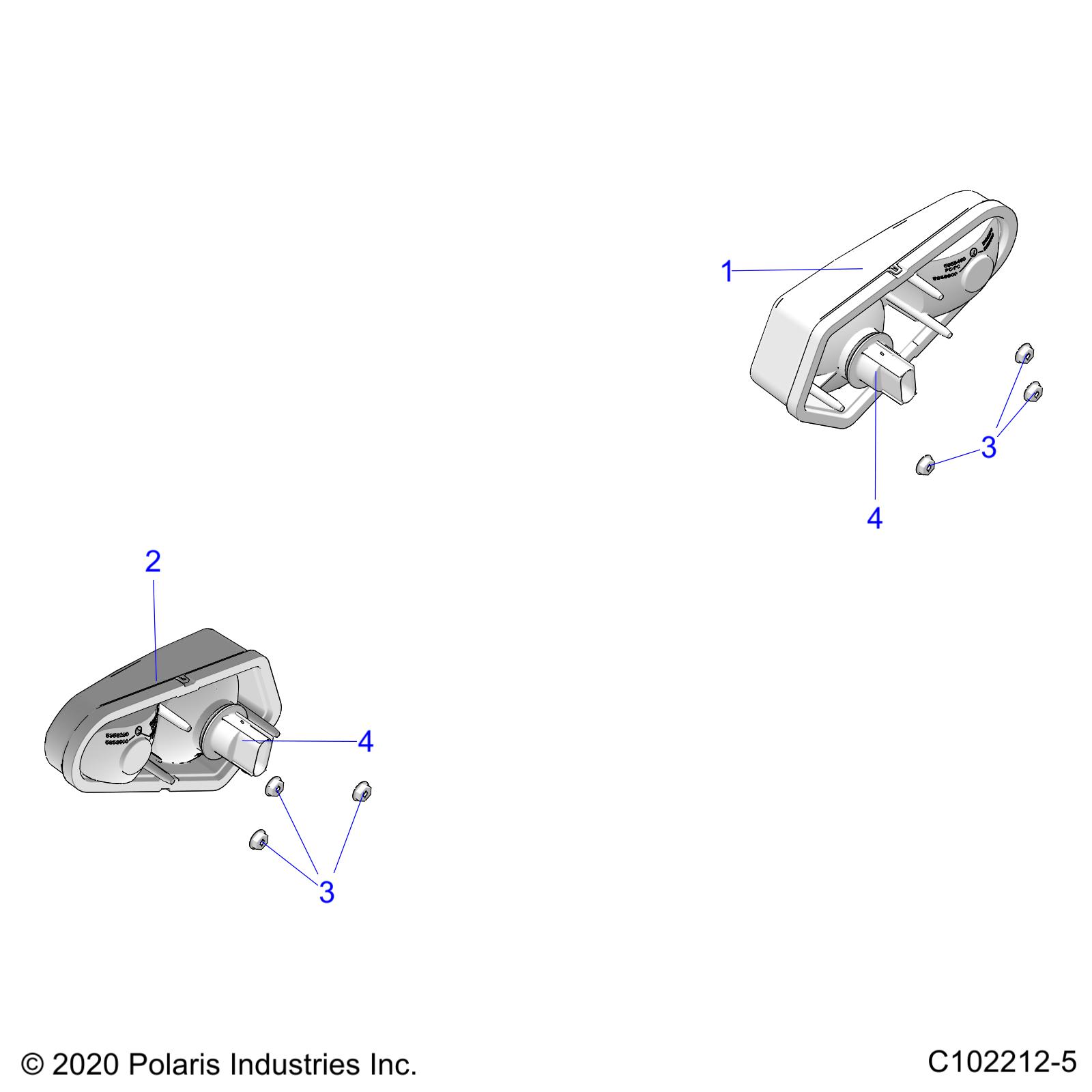 ELECTRICAL, TAILLIGHTS - Z20CHA57A2/E57AM (C102212-5)