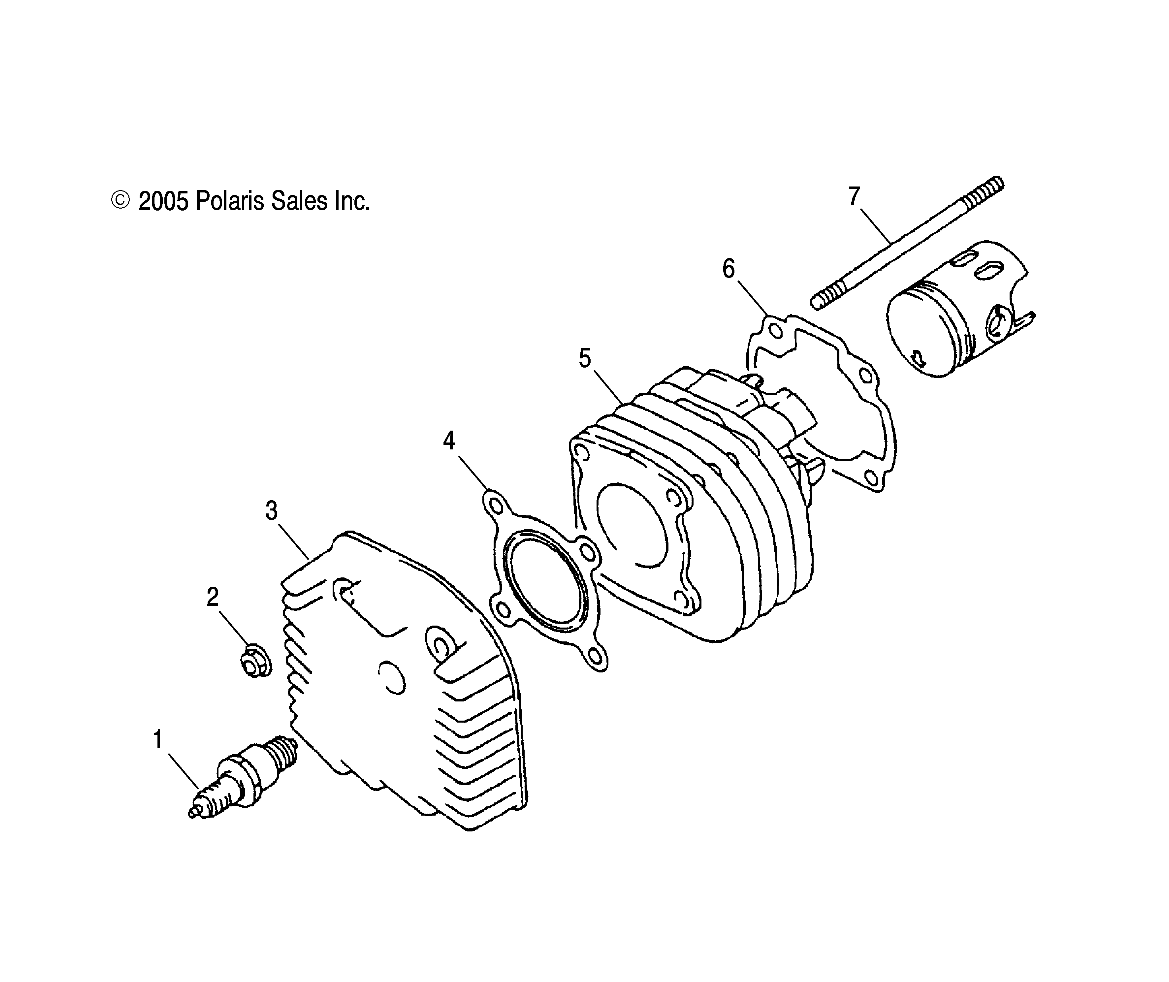 CYLINDER HEAD - A05FA09CA/CB/CC (4999202399920239A03)