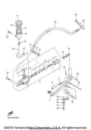 REAR MASTER CYLINDER