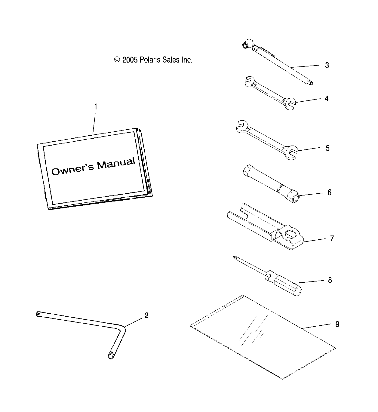 TOOL KIT - A06BG50AA/FA (4999201549920154D11)