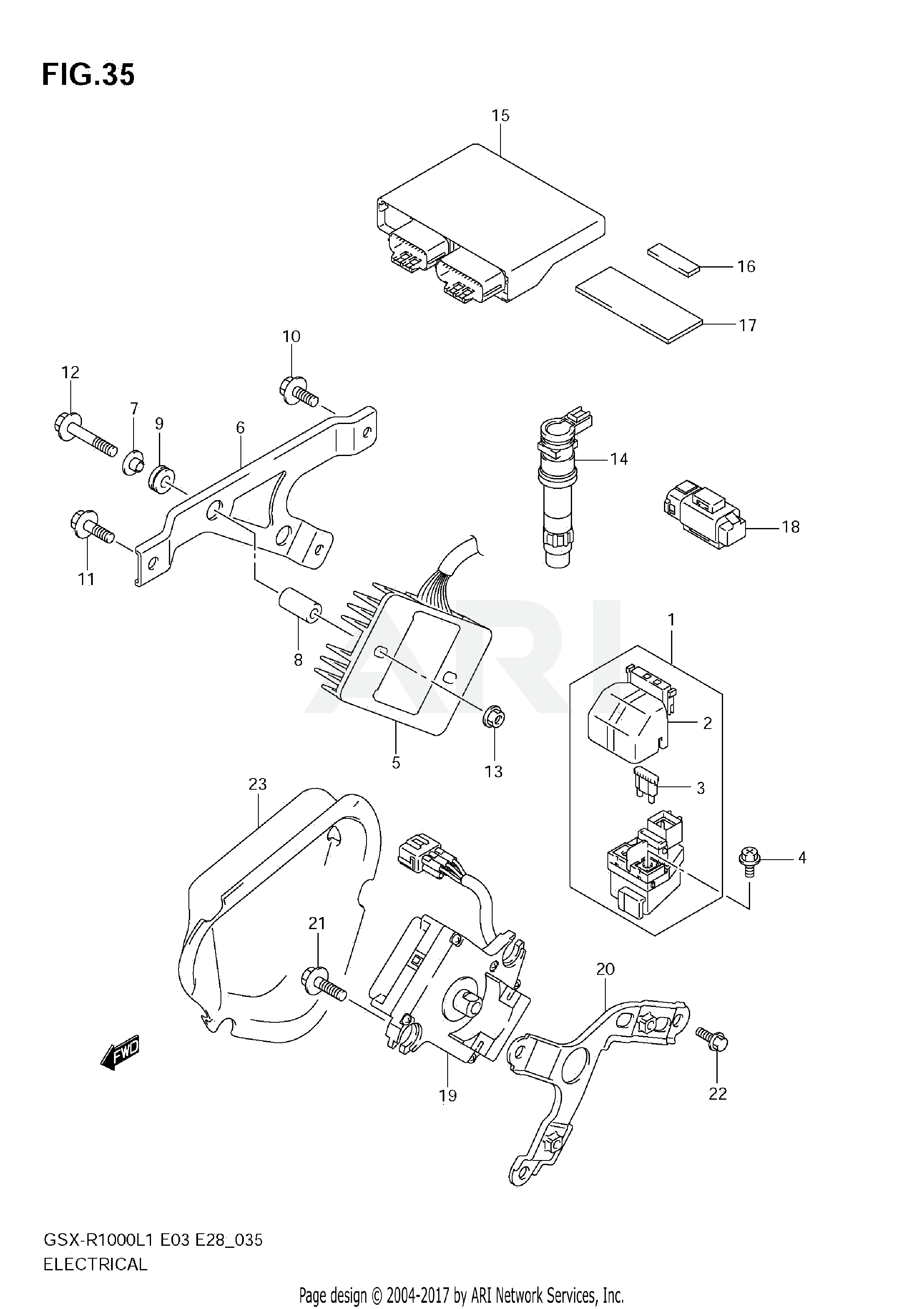 ELECTRICAL (GSX-R1000L1 E33)