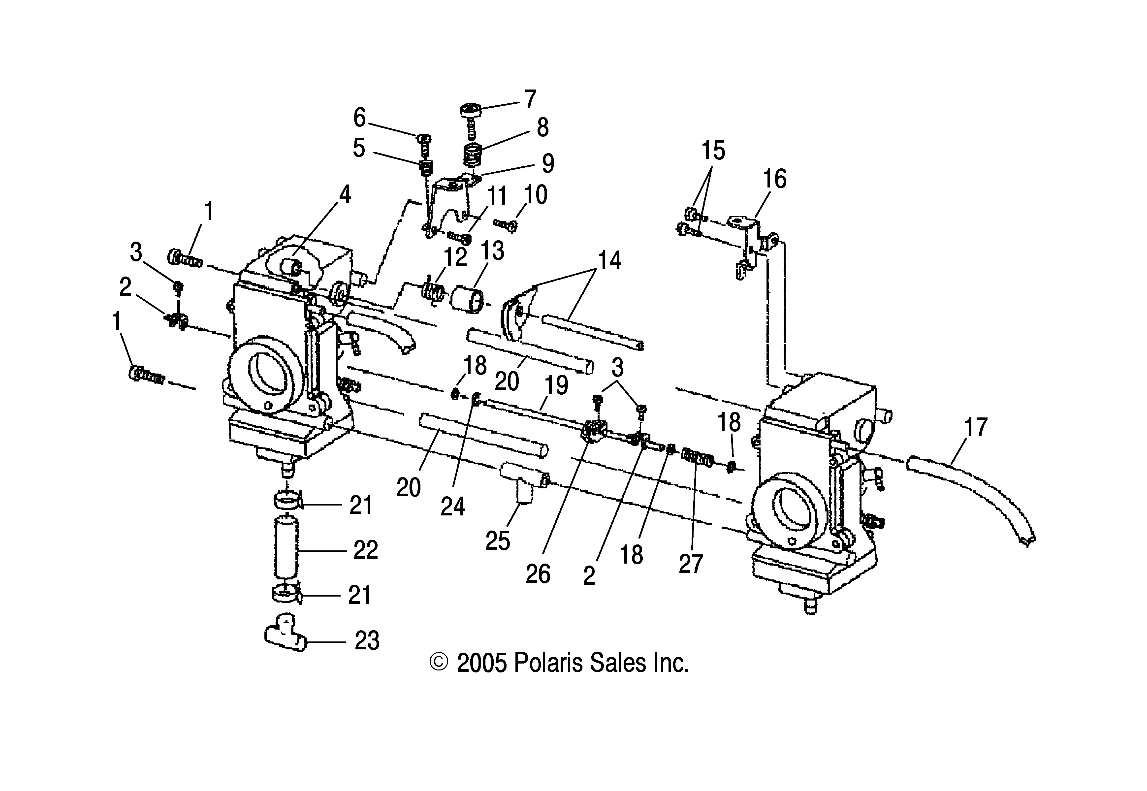 CARBURETOR - S06PS6FS/ESA (4997459745C14)