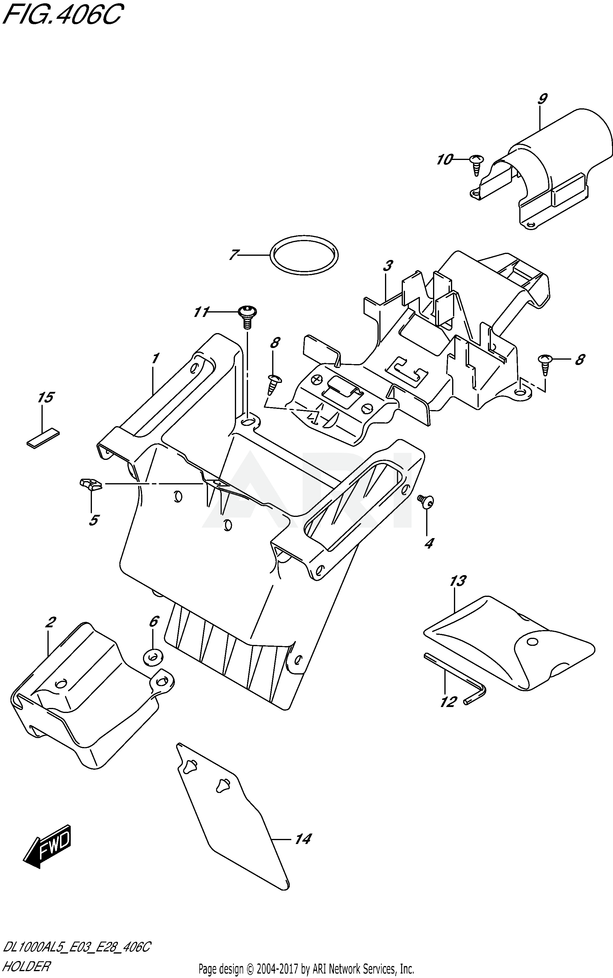 HOLDER (DL1000AL5 E33)