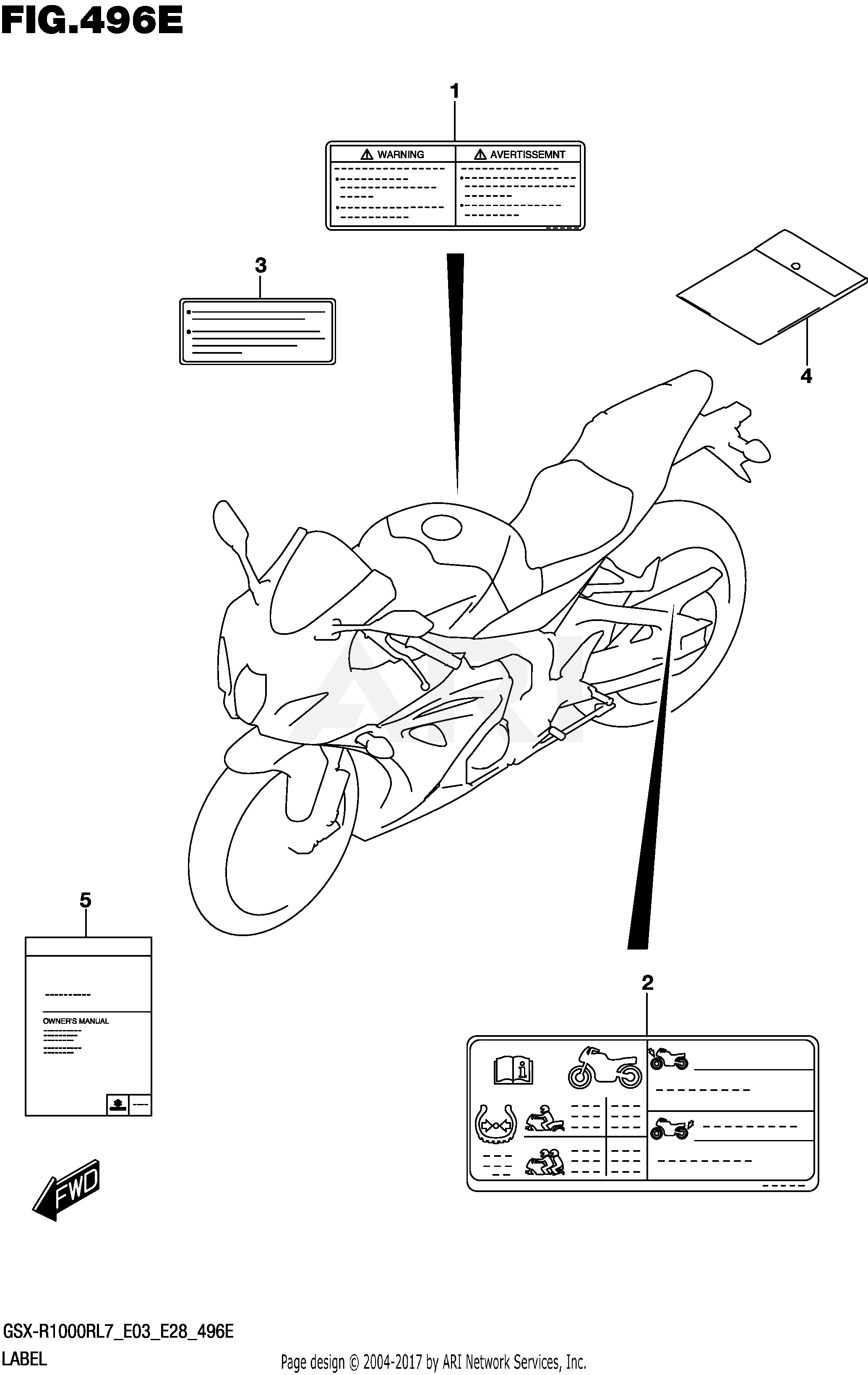 LABEL (GSX-R1000RZL7 E28)