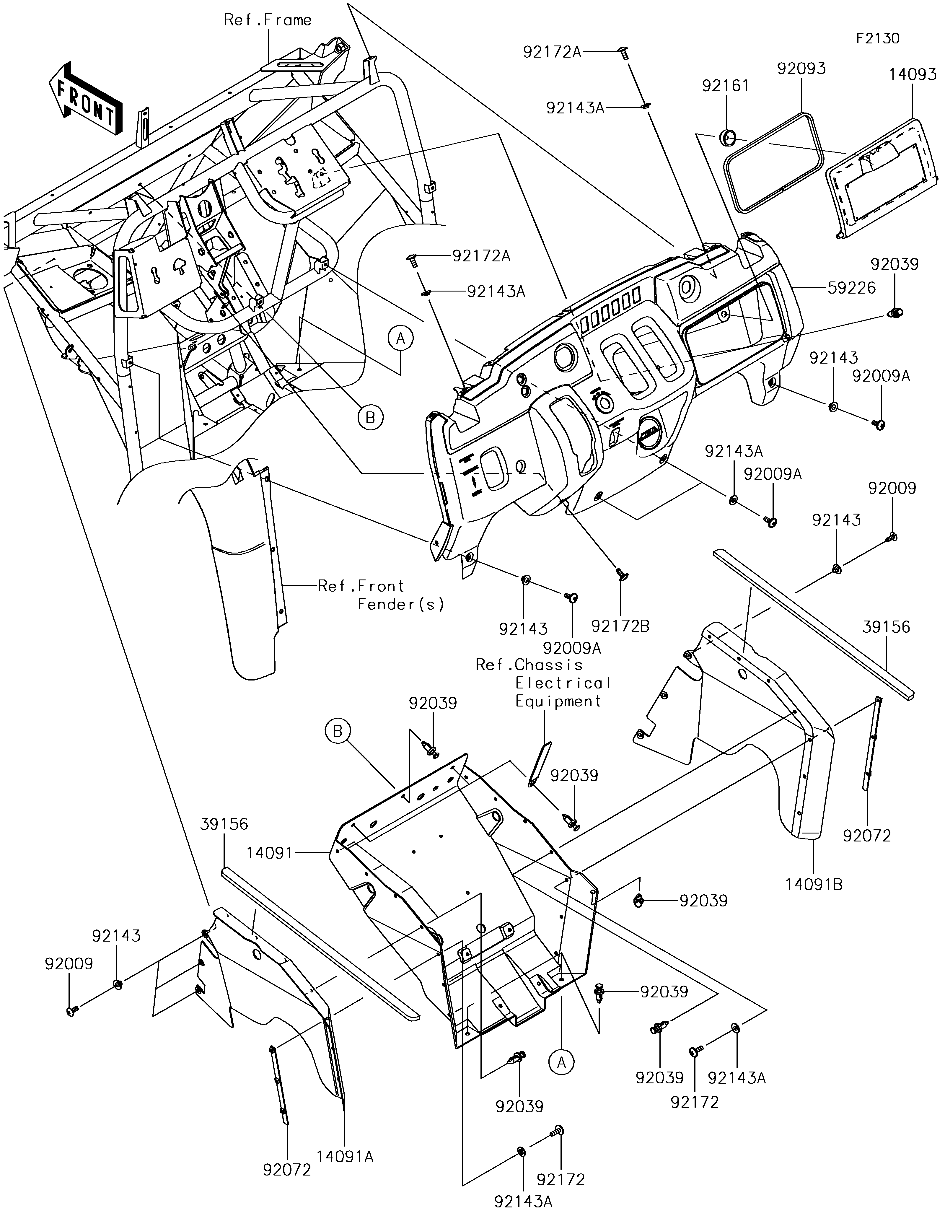 Frame Fittings(Front)