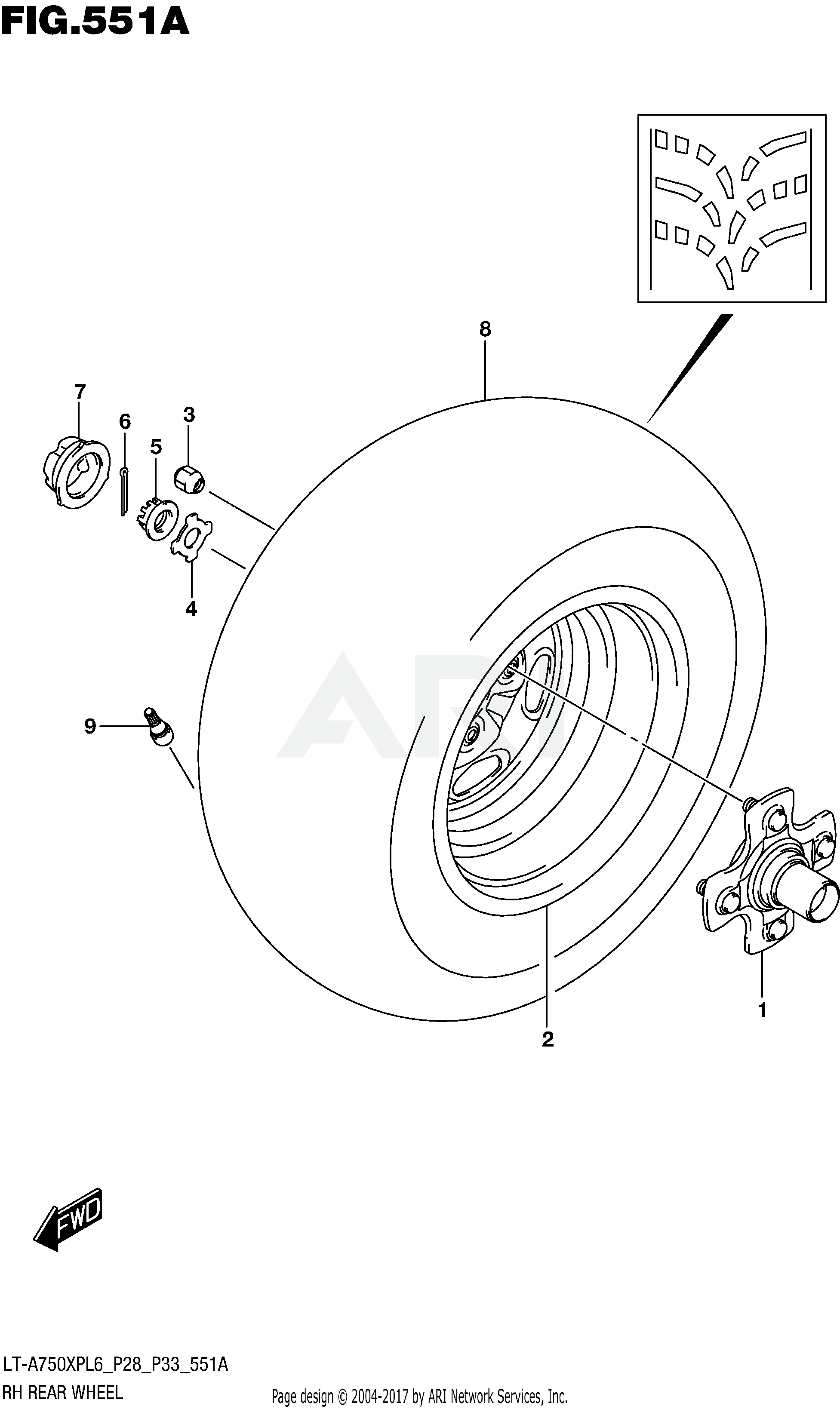 RH REAR WHEEL