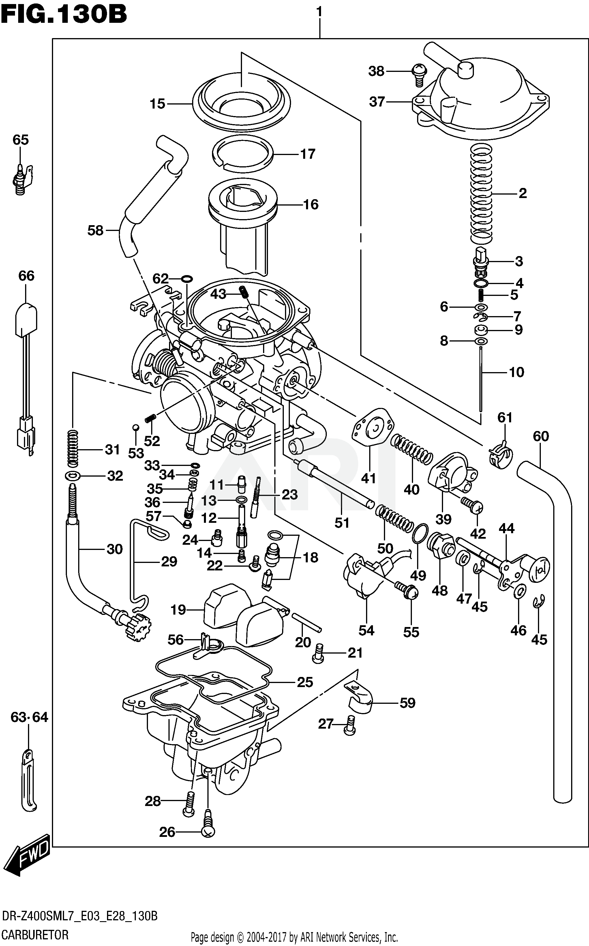 CARBURETOR (DR-Z400SML7 E28)