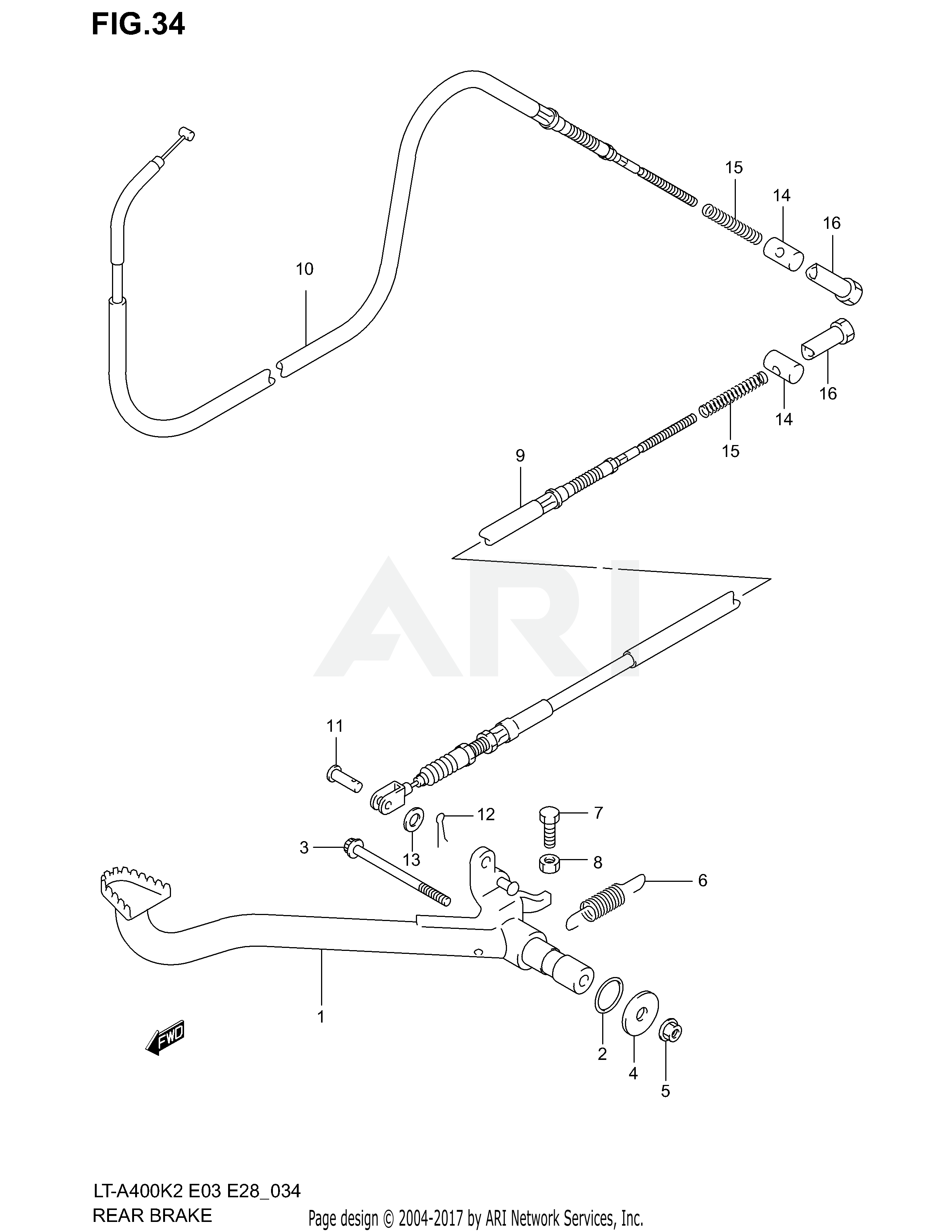 REAR BRAKE