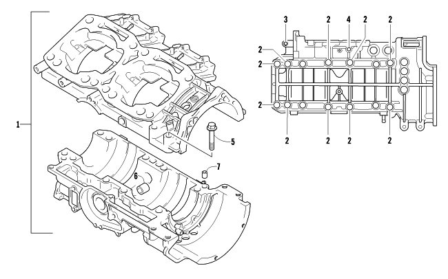 CRANKCASE ASSEMBLY