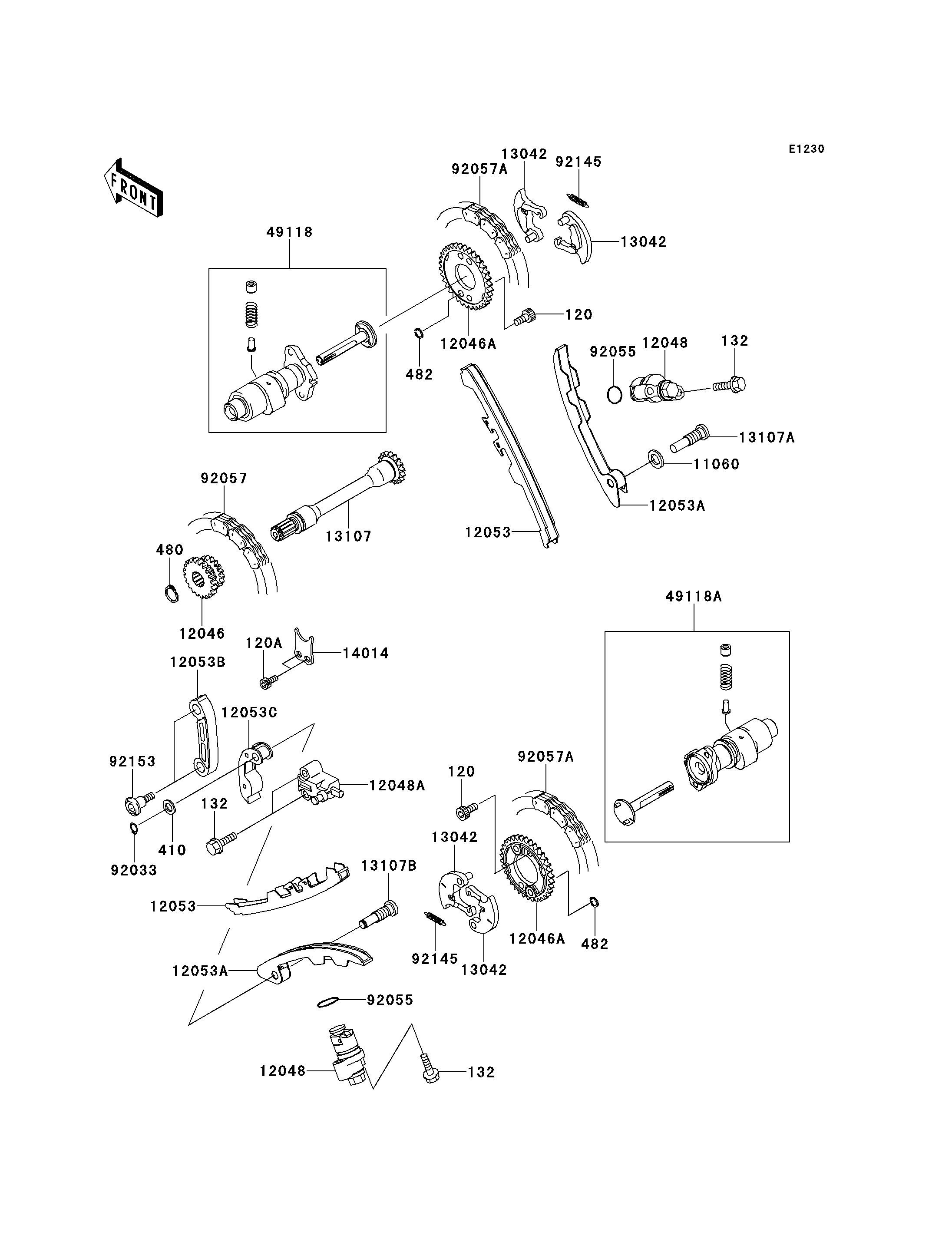 Camshaft(s)/Tensioner