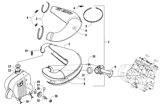 EXHAUST ASSEMBLY