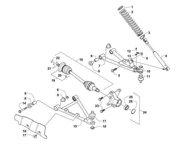 FRONT SUSPENSION ASSEMBLY