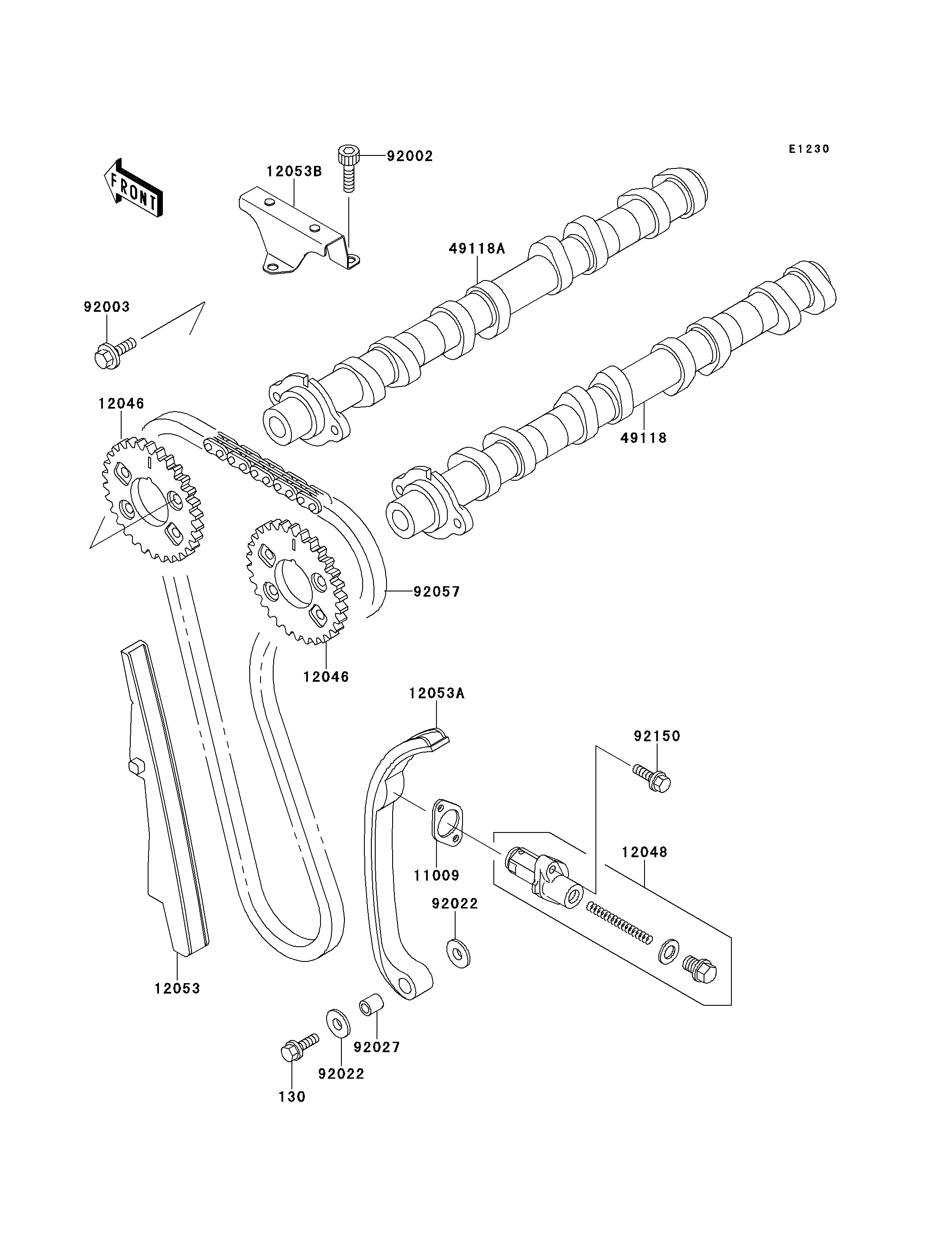 Camshaft(s)/Tensioner