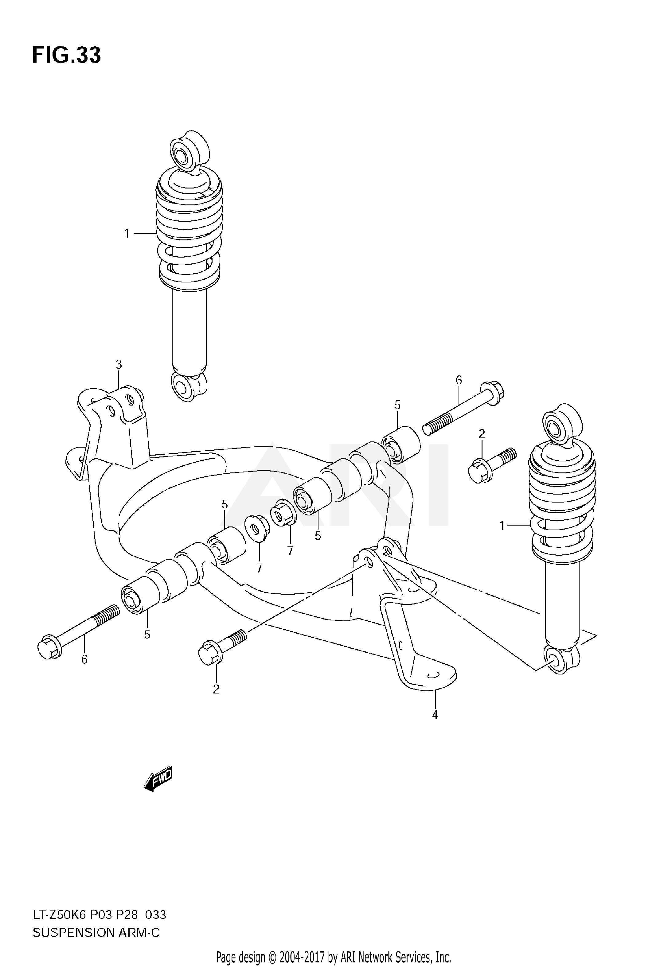 SUSPENSION ARM