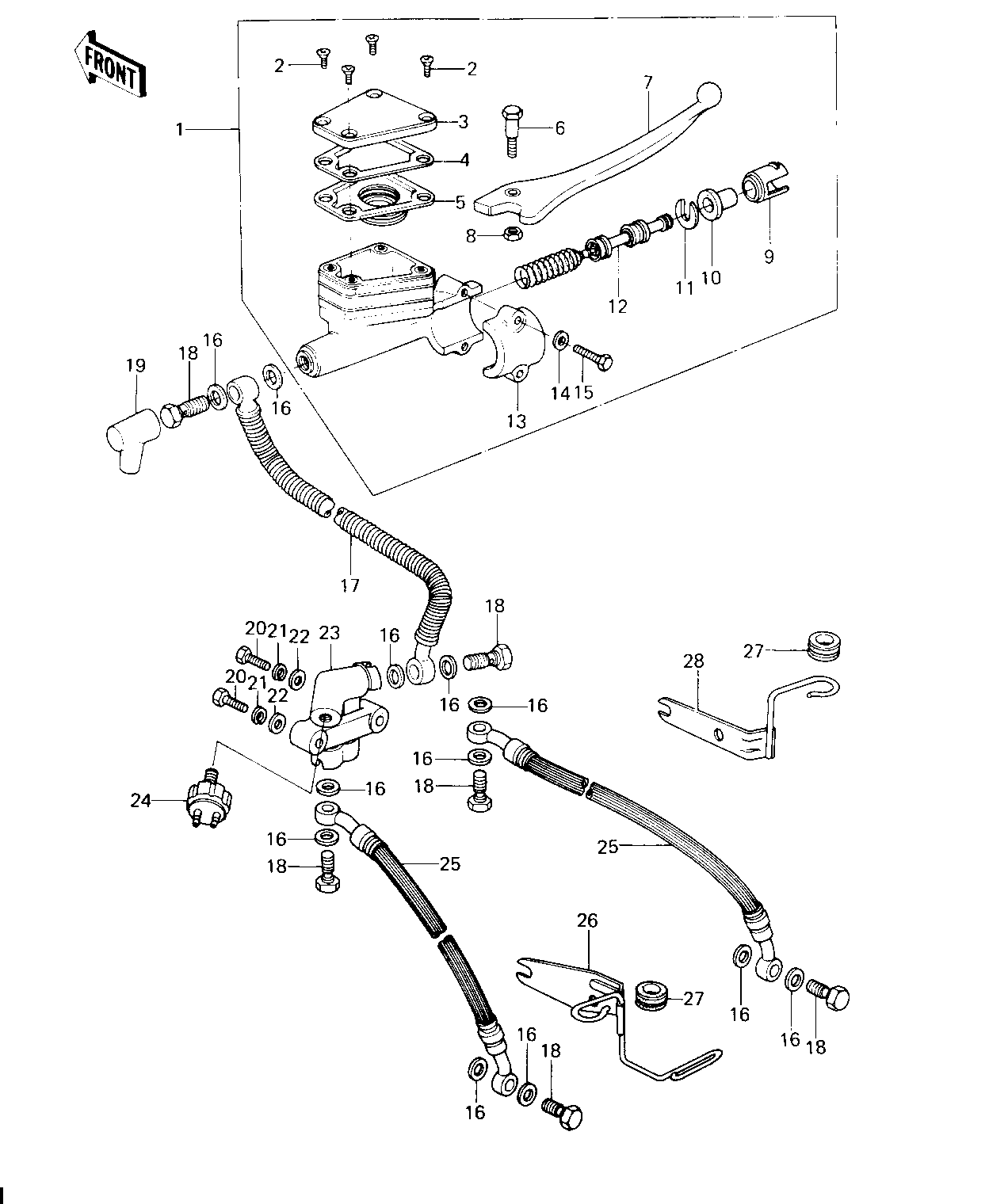 FRONT MASTER CYLINDER