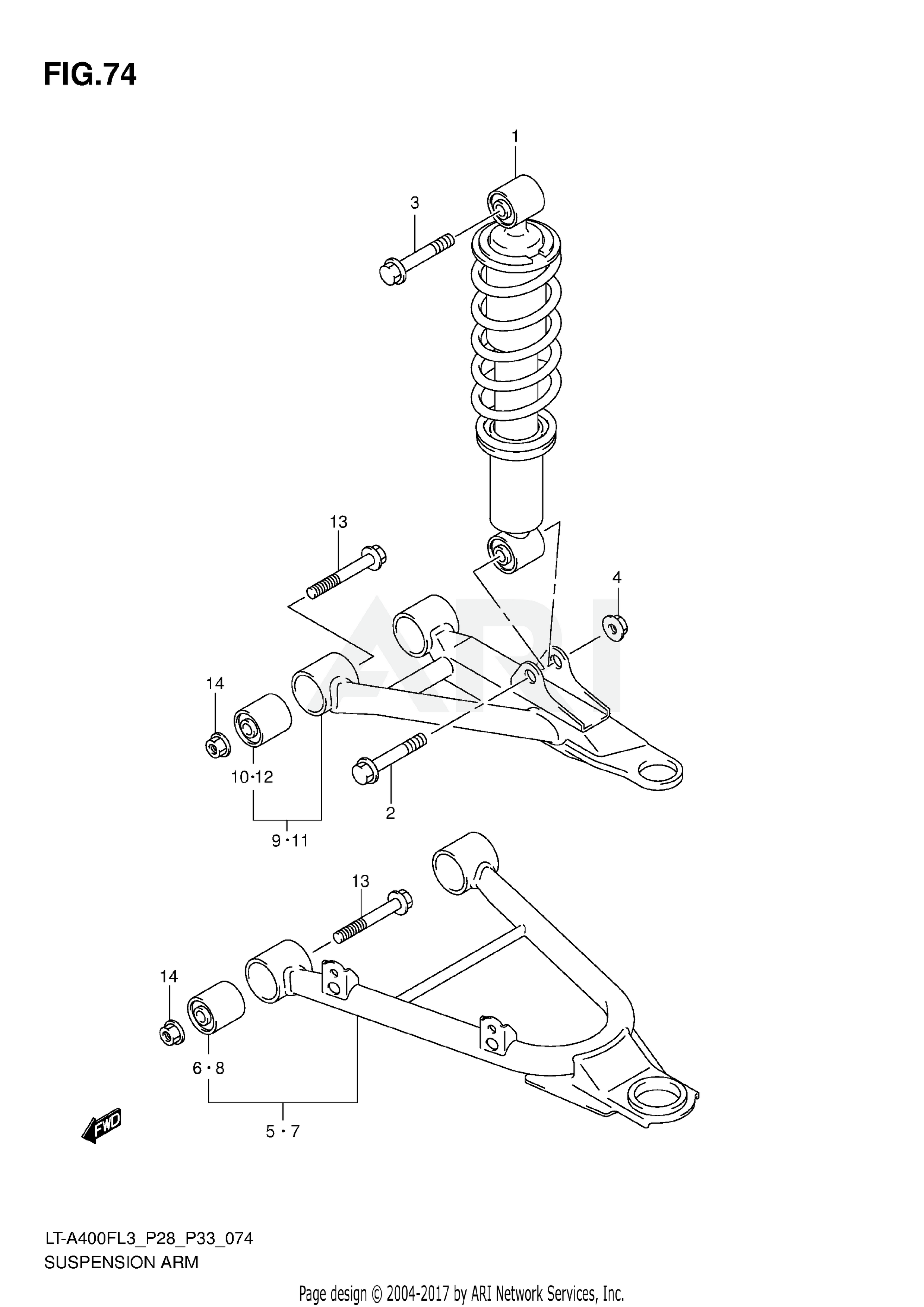 SUSPENSION ARM