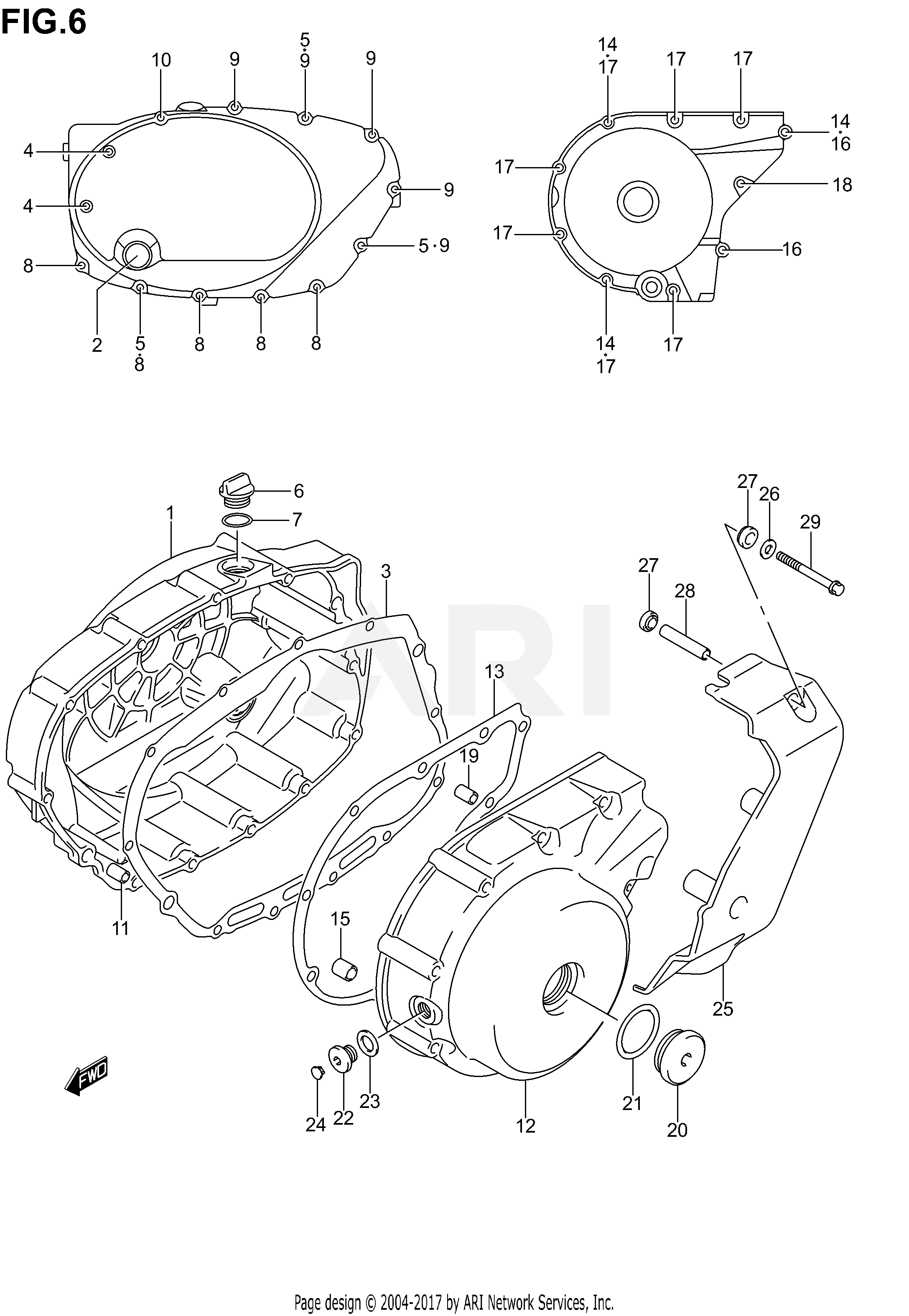 CRANKCASE COVER