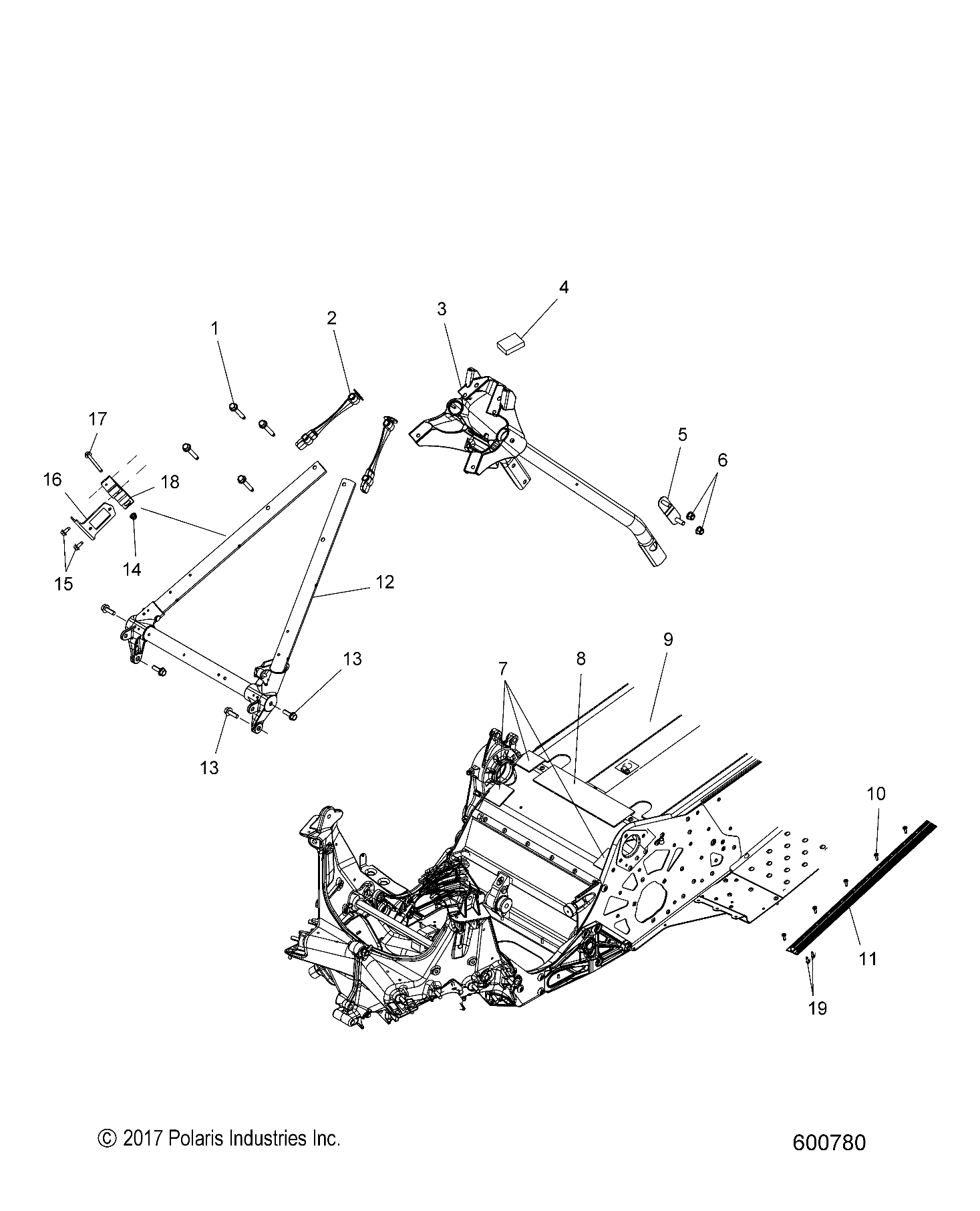 CHASSIS, CHASSIS ASM. and OVER STRUCTURE - S19CEA5BSL (600780)