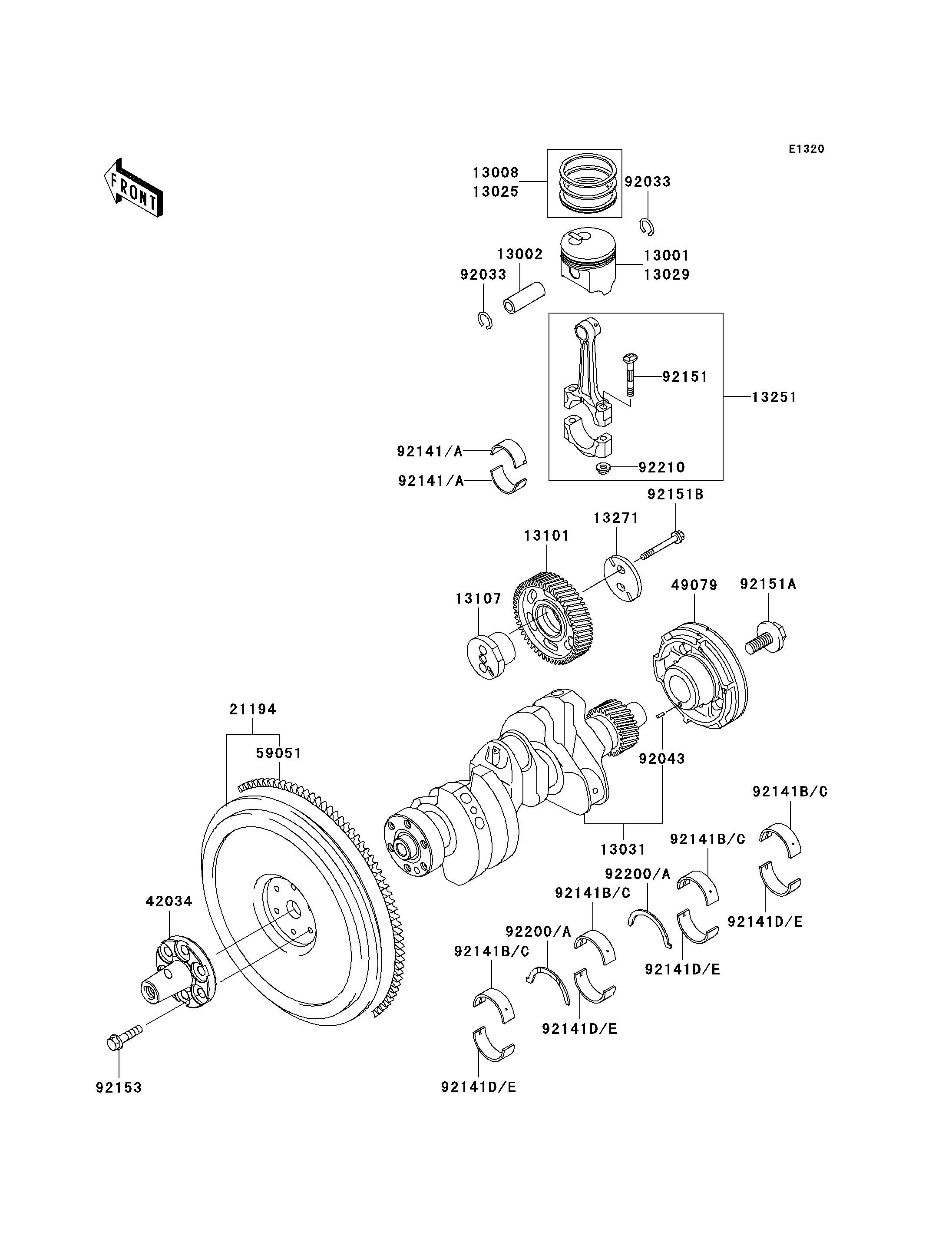 Crankshaft/Piston(s)