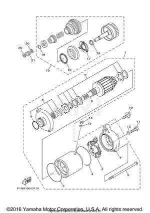 STARTING MOTOR