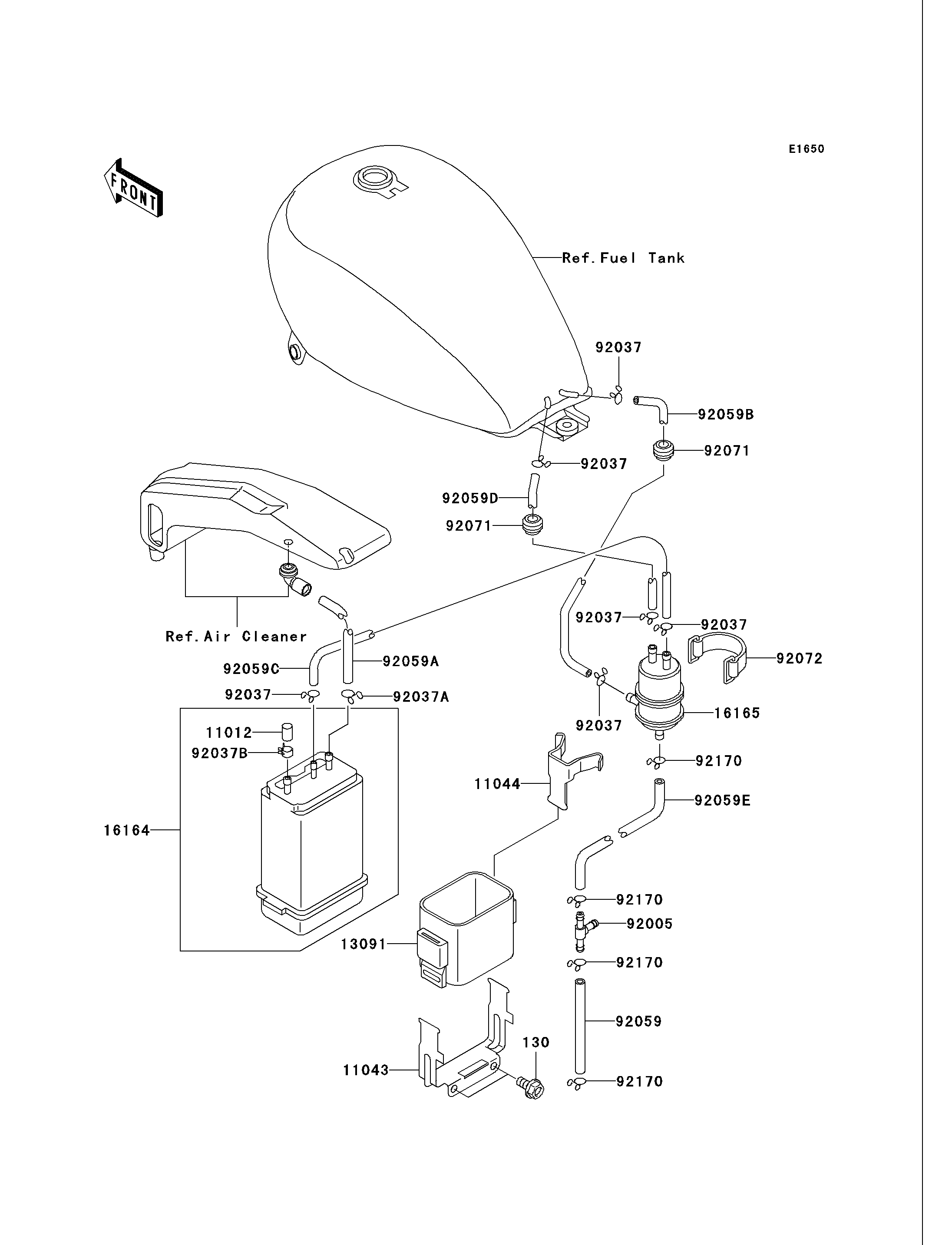 Fuel Evaporative System(CA)