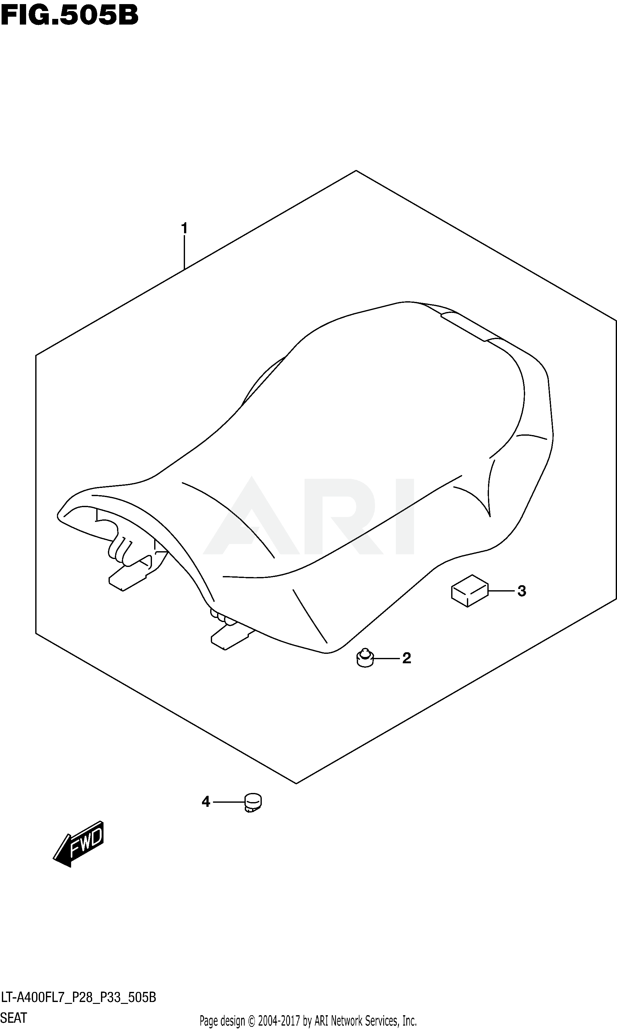 SEAT (LT-A400FL7 P33)