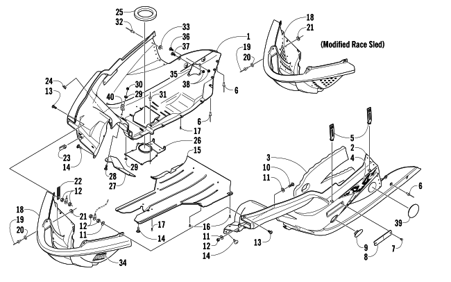 BELLY PAN ASSEMBLY